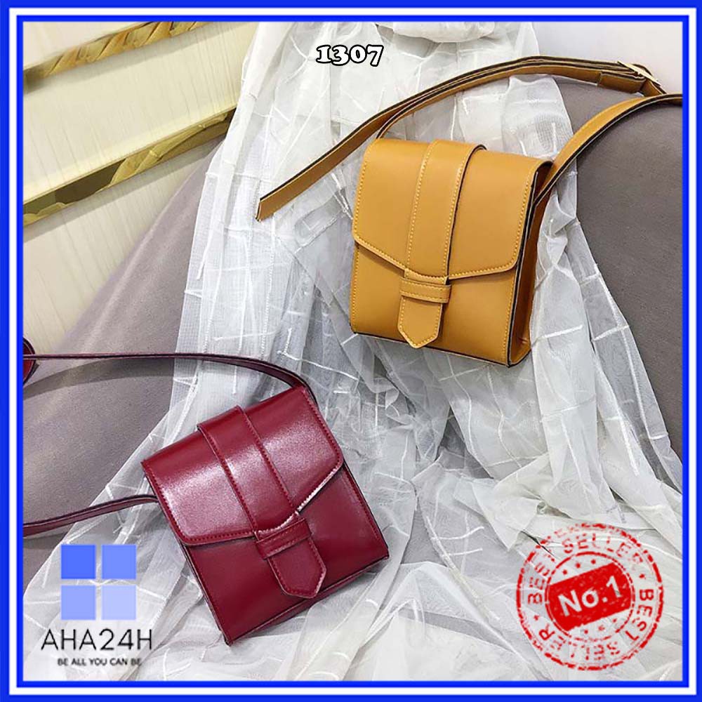 Túi đeo chéo hàn quốc⚡FREESHIP⚡túi xách nữ hộp vuông thời trang cá tính AH1307