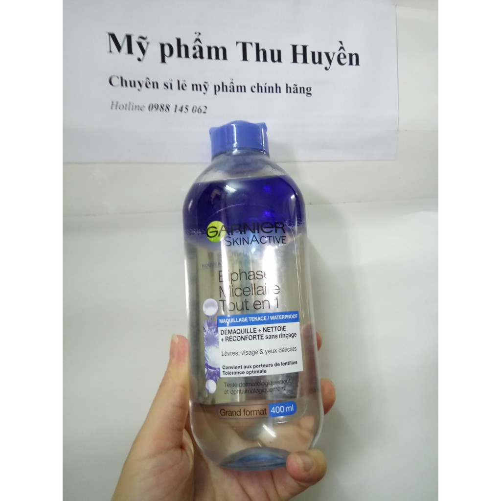 Nước tẩy trang Garnier Nội Địa Pháp 400ml