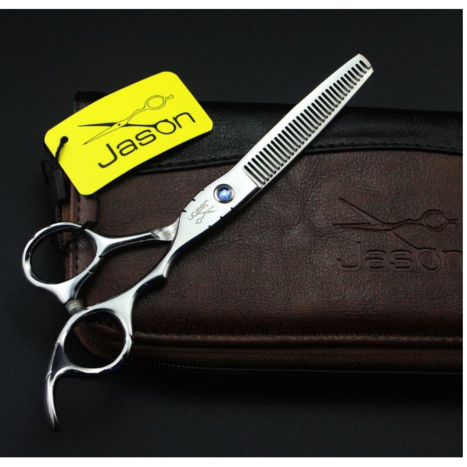 Bộ kéo cắt tóc jason ha 02 (mua cặp tặng bao da, chỉnh kéo, lược toni guy)