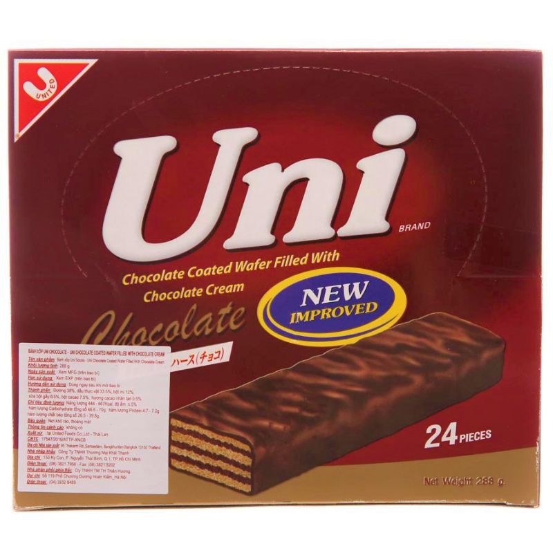 bánh xốp uni