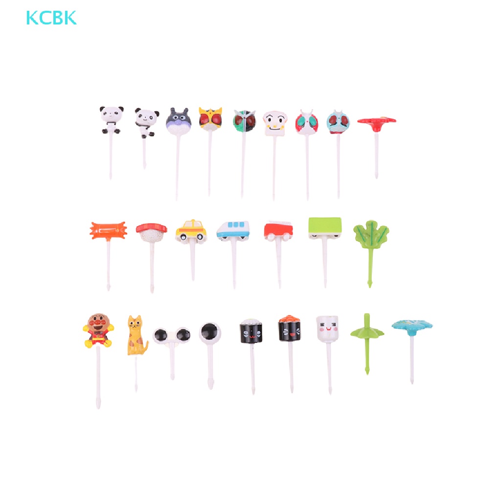 Set 5 Nĩa Ăn Trái Cây Hình Hoạt Hình Đáng Yêu