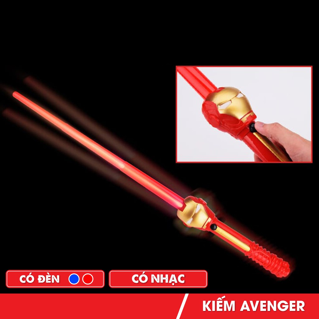 Đồ chơi hóa trang kiếm Avengers hóa trang cho bé lứa tuổi 5+ chơi Trung Thu Cosplay Halloween nhựa PP an toàn cho trẻ em