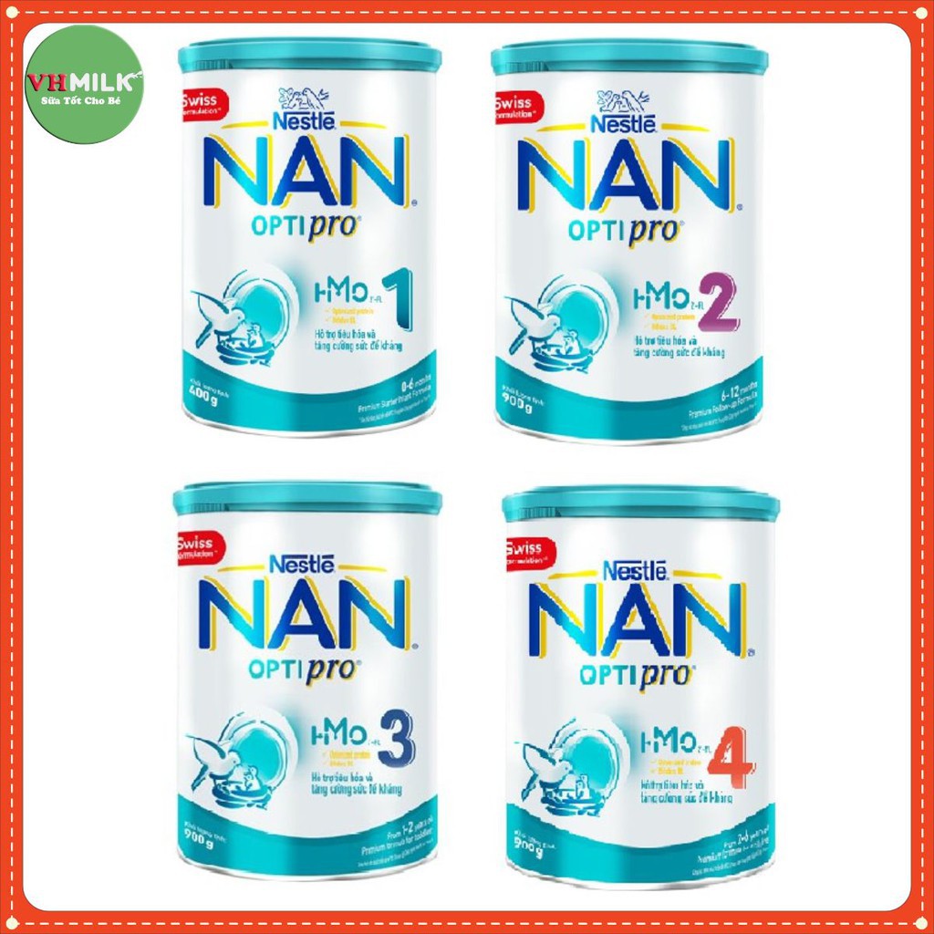 Sữa Nan Việt số 1,2,3,4 - 900g mẫu mới date mới nhất