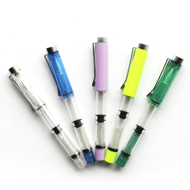 Bút viết thư pháp phong cách Trung Quốc có thể bơm mực đầy lại cho trẻ em