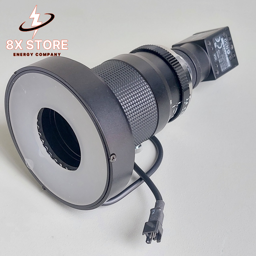 Camera CCD công nghiệp SONY XC-HR50 - Ống kính Computar TEC-M55 55mm + Đèn led trợ sáng