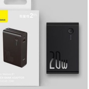 Củ sạc nhanh kiêm pin sạc dự phòng Chính hãng 20w 10.000 mAh chuẩn Qc.3.0 PD