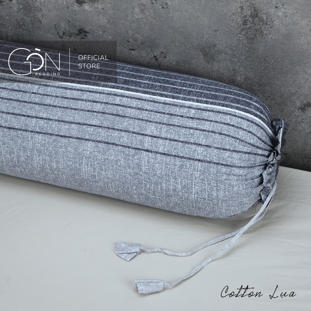 [Nhiều mẫu] Vỏ Gối Ôm Gòn Bedding Lụa Modal/Cotton Lụa Hàn Quốc Họa Tiết Sọc 35X100 cm | BigBuy360 - bigbuy360.vn