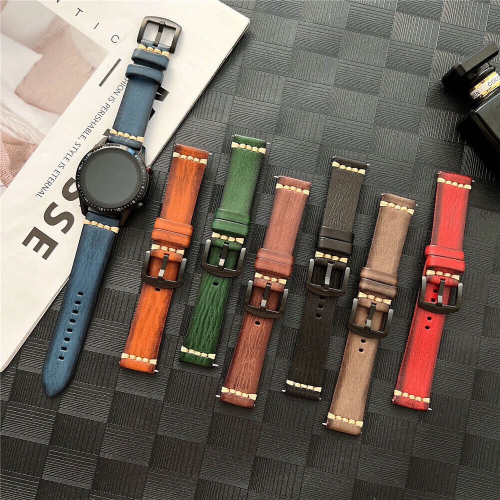 Dây Đeo Bằng Da Cho Đồng Hồ Huawei Watch 3/3 Pro/GT3/GT2e/GT/GT2 46mm 42mm 48mm