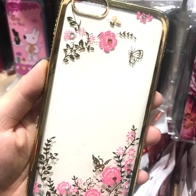 Ốp dẻo đính đá Oppo A39