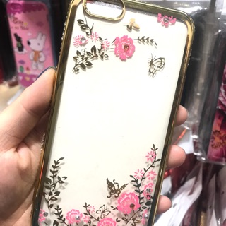 Ốp dẻo đính đá oppo a39