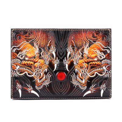 Túi Clutch Nam Da Bò Thật handmade độc đáo tv606