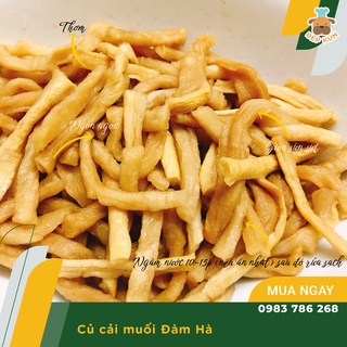 Củ Cải Muối Đầm Hà Túi 1Kg Hút Chân Không