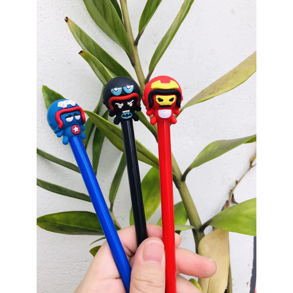 Bút các siêu anh hùng marvel siêu cute, đáng yêu cho bé