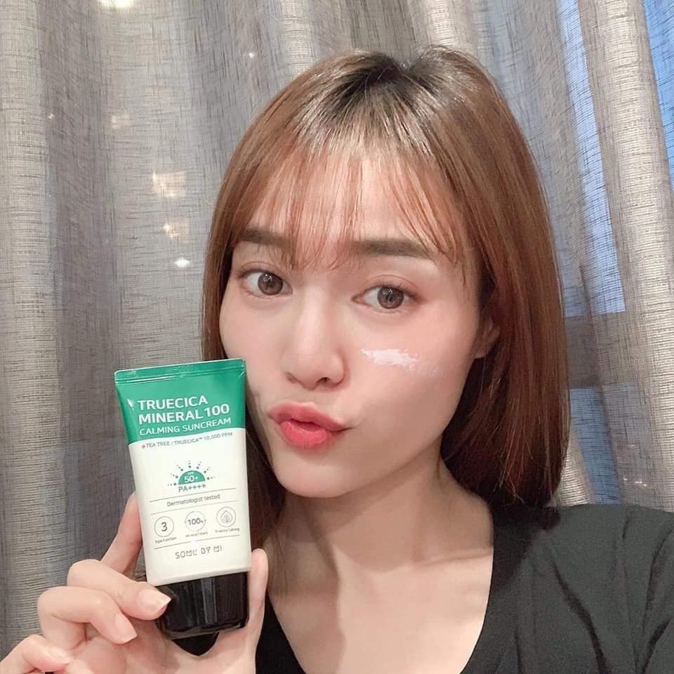 Kem Chống Nắng Some By Mi Truecica Mineral 100 Calming Suncream SPF50+/PA+++ 50ml