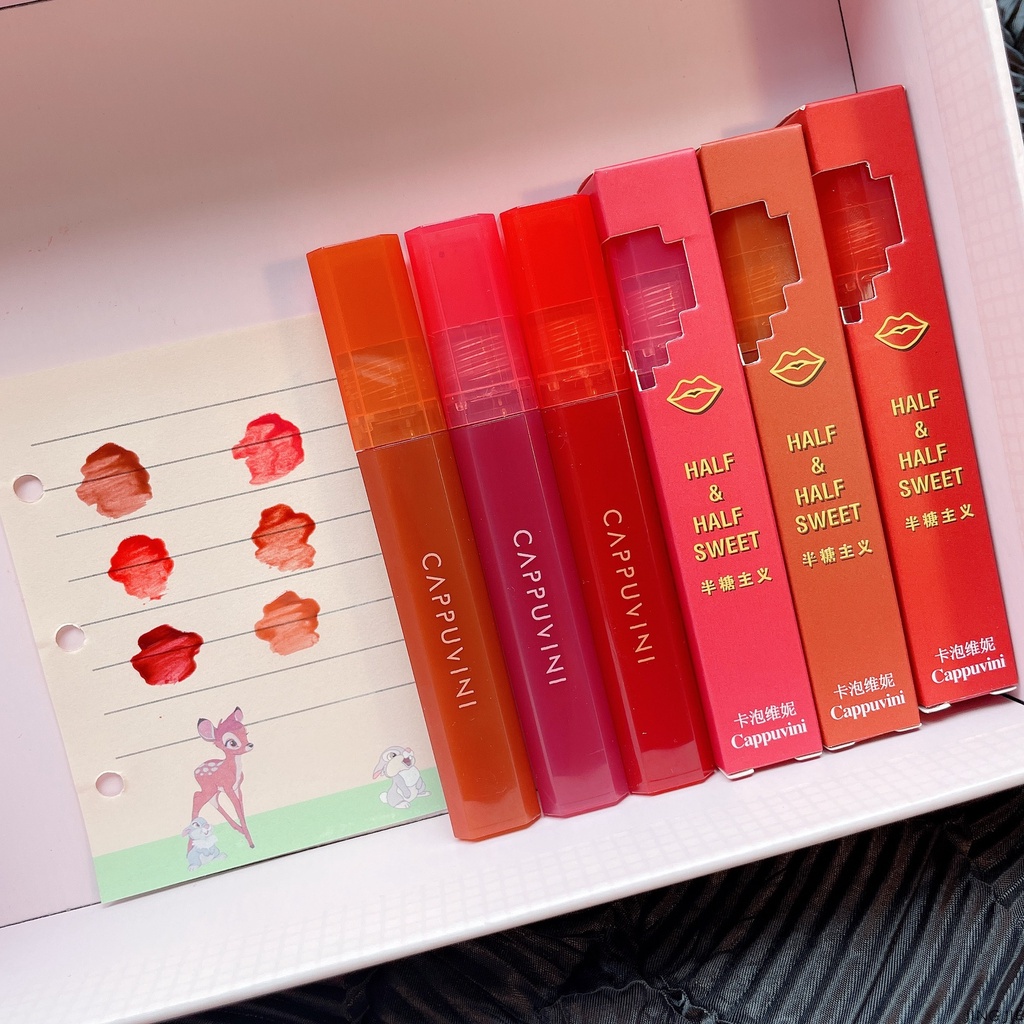 [Hàng mới về] Son bóng CAPUVINI hiệu ứng gương | BigBuy360 - bigbuy360.vn