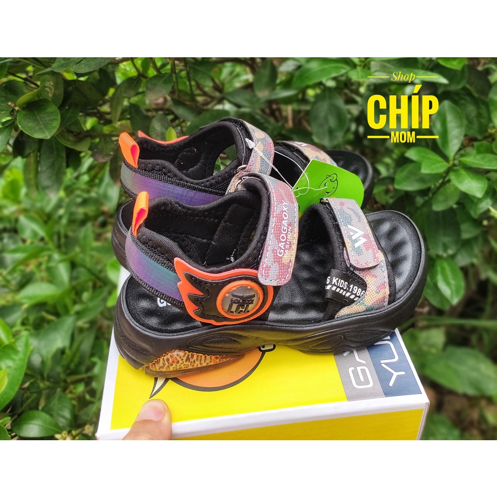 sandal bé trai dép quai hậu cho bé nội địa khâu đế bền quai vải đế chống trượt êm chân khỏe khoắn thời trang hè 617