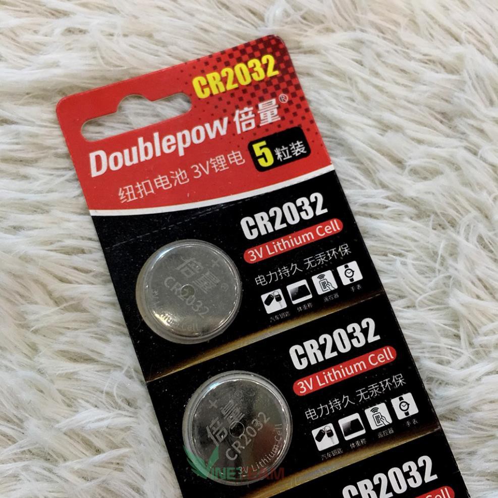 Freeship 50k Pin Cmos Doublepow vỈ 5 viên CR2032 -dc2358