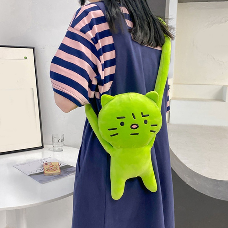 Túi Đeo Chéo Hình Thú Nhồi Bông Hoạt Hình Dễ Thương