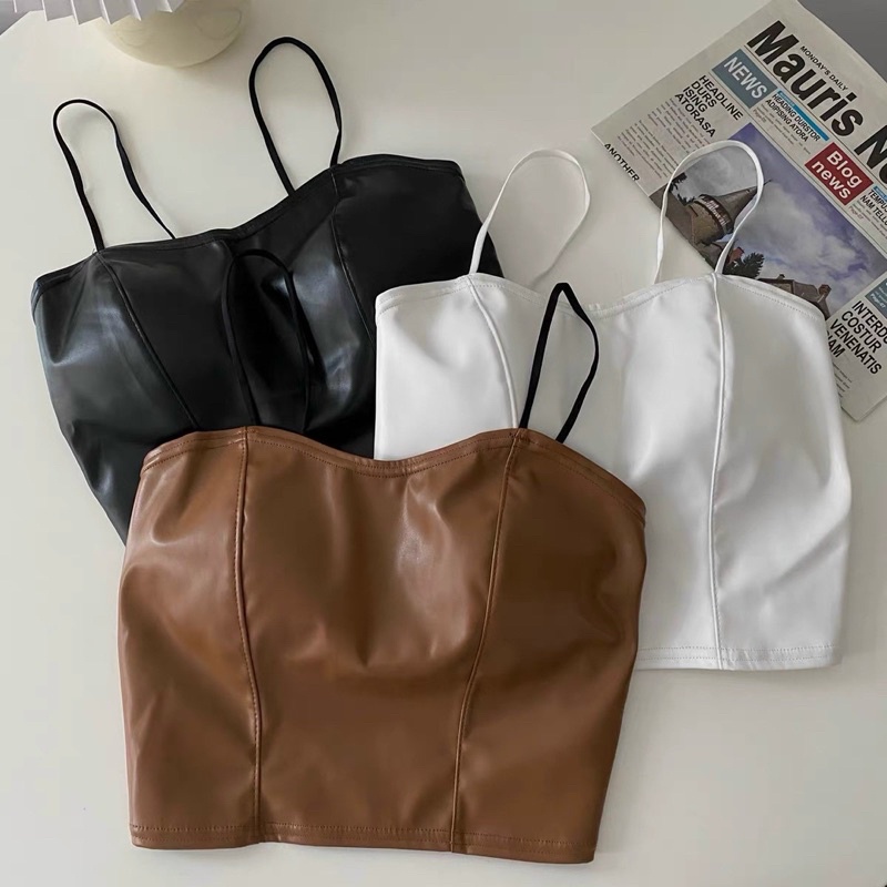 Áo bra da bóng lưng chun dây mảnh cá tính Havana FLA84