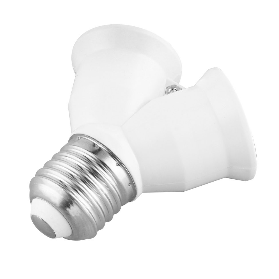 Bộ Chuyển Đổi Bóng Đèn Tmr1 E27 Sang 2 E27