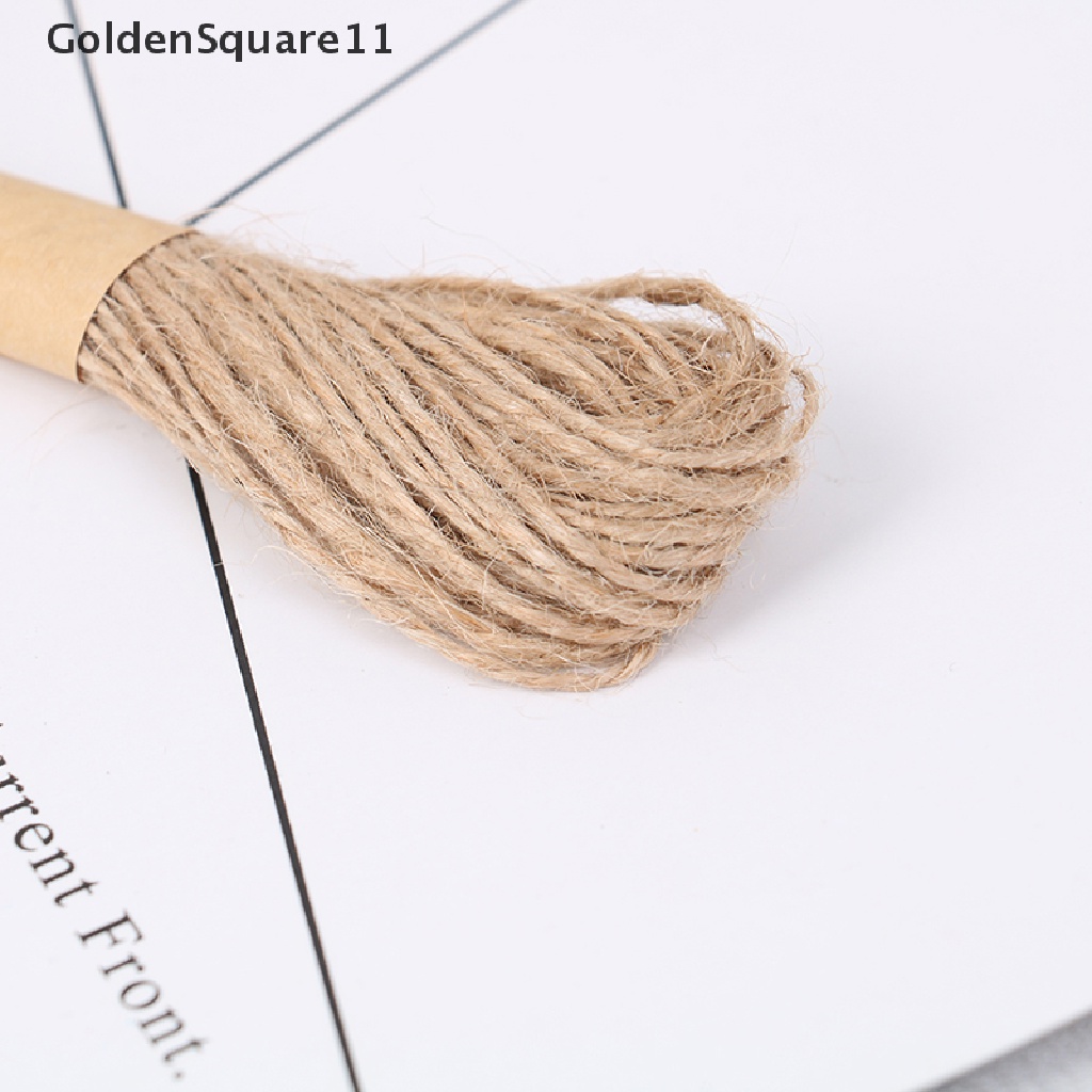 [Goldsquare11] Cuộn Dây Thừng Gai Dầu Tự Nhiên 10m Dùng Làm Đồ Thủ Công DIY Trang Trí