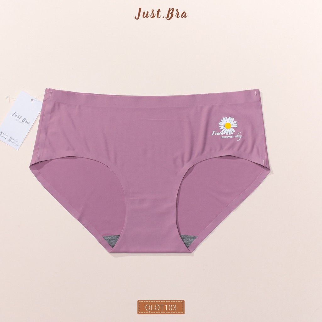 [Mã WABR2711 giảm 10% đơn 250K] Quần lót nữ Just Bra su mềm họa tiết hoa cúc QLOT103 | BigBuy360 - bigbuy360.vn