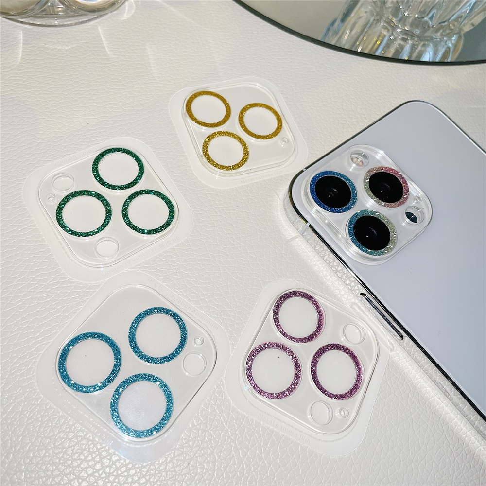 Kính cường lực bảo vệ camera sau thích hợp cho iPhone 11 12 13 14 Pro Max / 13 Mini