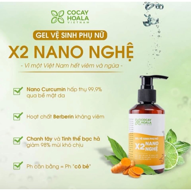 Gel Vệ sinh X2 NANO NGHỆ