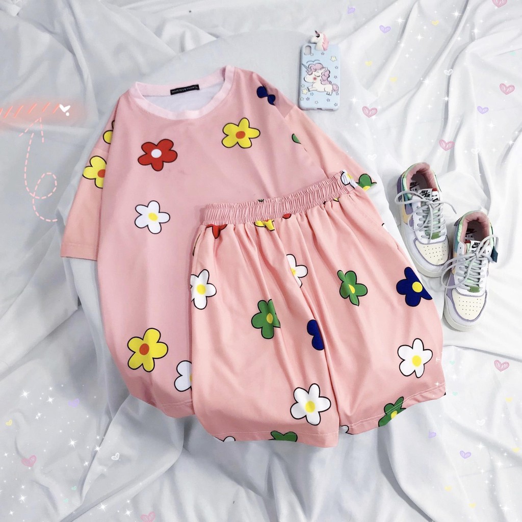 ĐỒ BỘ THÁI THUN LẠNH HOẠT HÌNH XINH XẮN CUTE | BigBuy360 - bigbuy360.vn