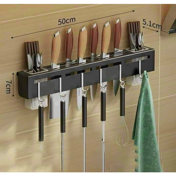 Giá Treo Đồ Nhà Bếp, Giá Cài Dao, Treo Kéo, Muỗng Bằng Inox Không Gỉ - #GIATREODO