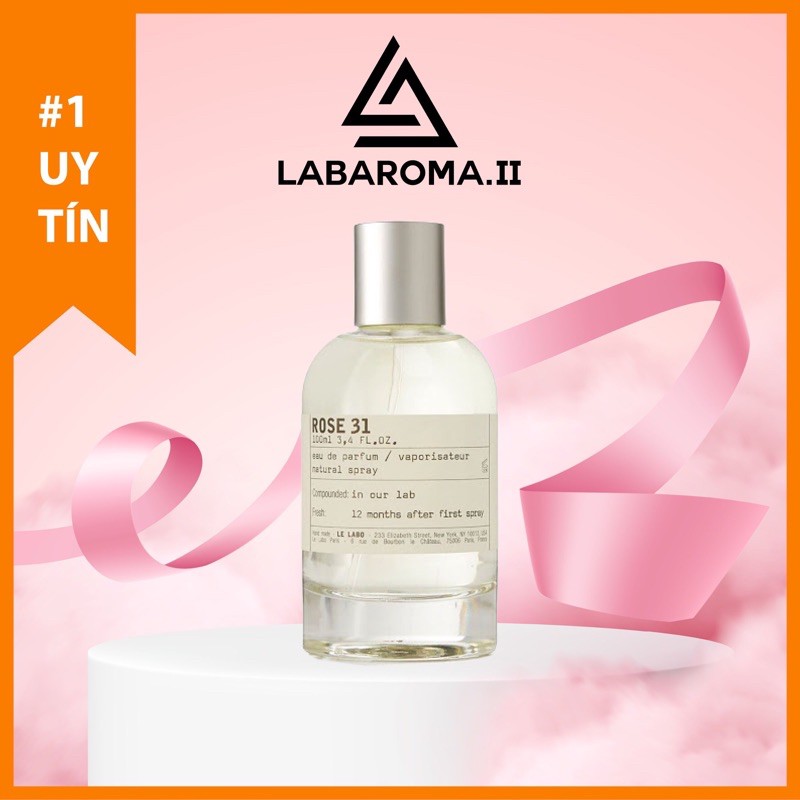 Le Labo Rose 31 Tinh dầu nước hoa nam nữ thơm lâu, hương quyến rũ, làm dầu thơm, xịt phòng treo, ô tô 10ml nhập khẩu | Thế Giới Skin Care