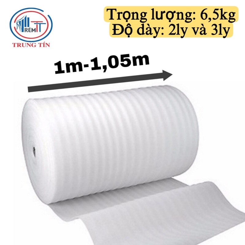 (HỎA TỐC) Cuộn Xốp Foam PE Đóng hàng,Lót Sàn Gỗ 3mm*100m/2mm*150m