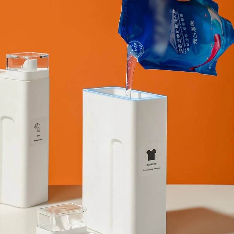 Bình Đựng Chất Tẩy Rửa / Dầu Gội Đầu Bằng Nhựa Dung Tích Lớn Đa Năng Tiện Dụng