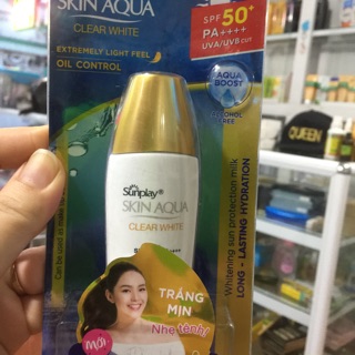 Chống nắng Sunplay Skin Aqua nắp đồng