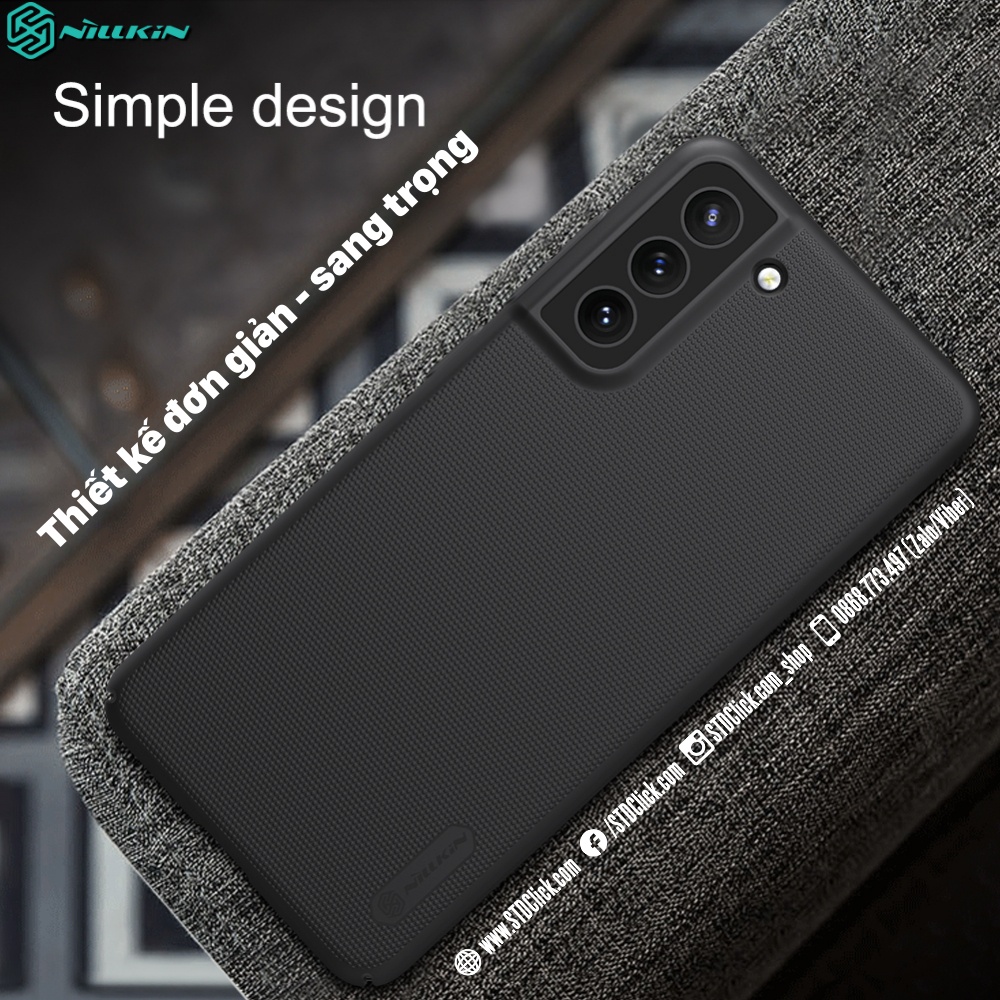 ỐP LƯNG SAMSUNG GALAXY S21 FE 5G NILLKIN NHỰA CỨNG SẦN CHÍNH HÃNG