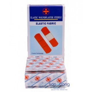 Băng cá nhân chữ thập (Hộp 100 cái)