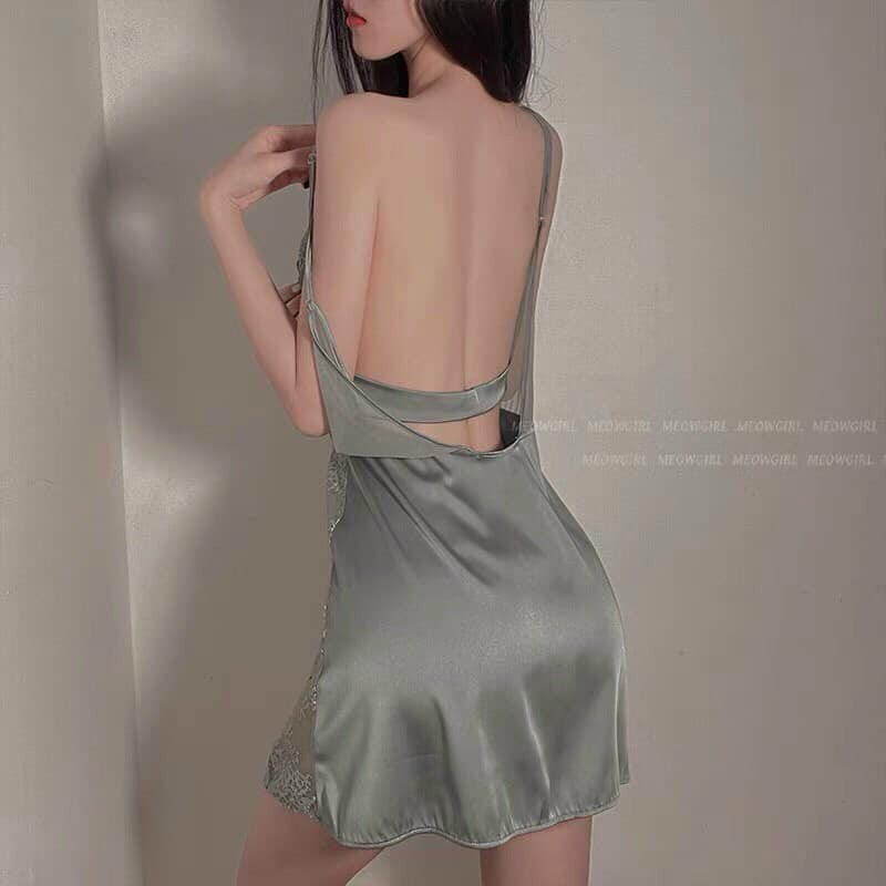 (M.74) Váy ngủ sexy cao cấp Đầm mặc nhà gợi cảm quyến rũ