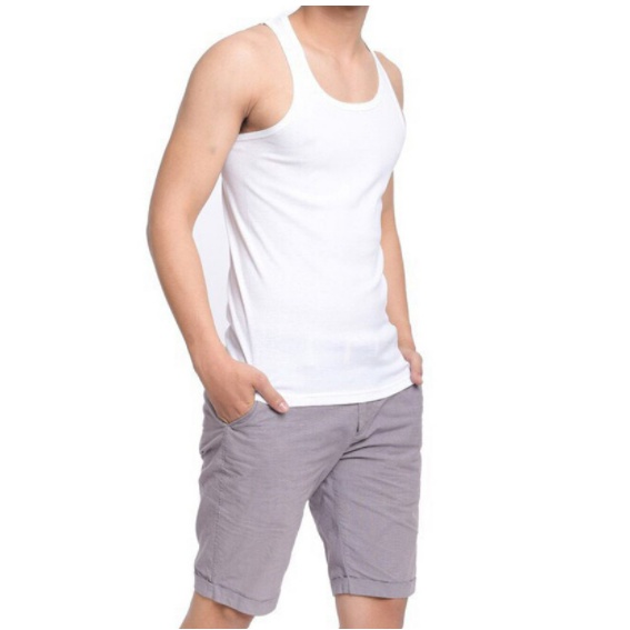 (55-75kg)ÁO BA LỖ NAM CAO CẤP 100% COTTON (HÀNG VNXK)