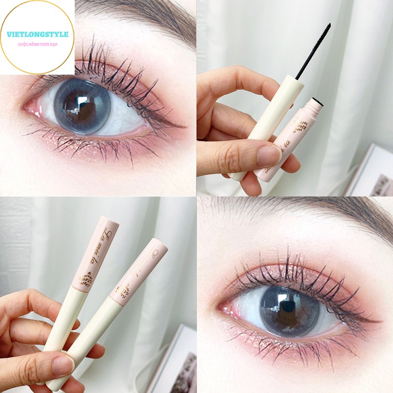 Mascara Lamelia K'apeine Chống Thấm Nước Chuốt Mi Siêu Mảnh Dài Mịn Nội Địa Trung