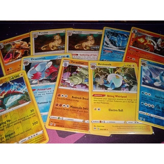 Thẻ bài pokemon tcg holo tiếng anh