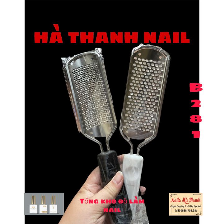 Cây Chà Gót Chân Inox 304 Có Thể Thay Mặt Chà