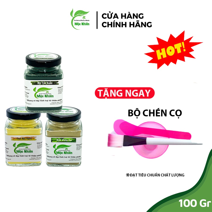 FREESHIPCOMBO 3 chuyên dành da mụn,thâm-TẢO,DIẾP CÁ,NGHỆ