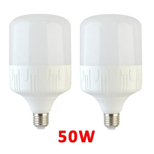 Combo 2 Bóng Đèn LED trụ 50W E27 Siêu sáng tiết kiệm điện