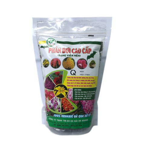 Phân dơi cao cấp dạng viên nén - Gói 1kg