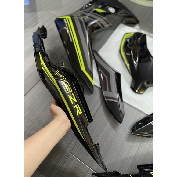 Dàn áo Ex 155 full đen 9 món kèm tem