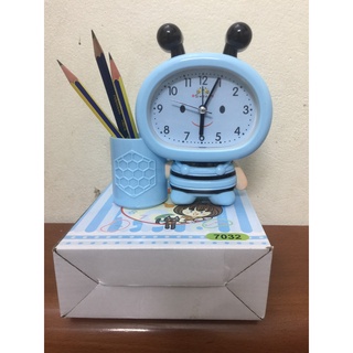 >Đồng hồ báo thức -Đồng hồ để bàn báo thức, hình độc đáo dễ thương , Màu "Xanh dương/Xanh lá/ Hồng