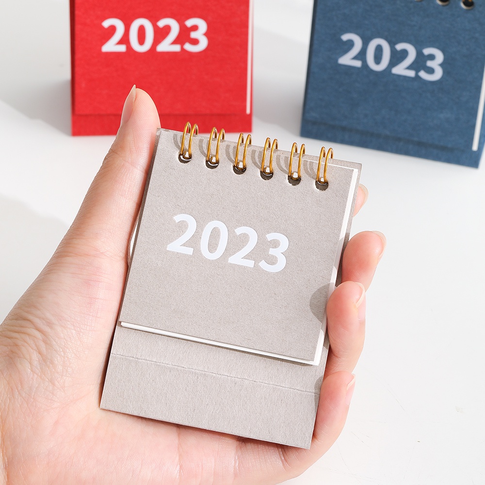 Lịch mini 2023 Infeel.me để bàn in màu đơn giản