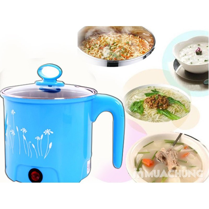 Ca nấu mì, lẫu siêu tốc 18cm có lồng hấp