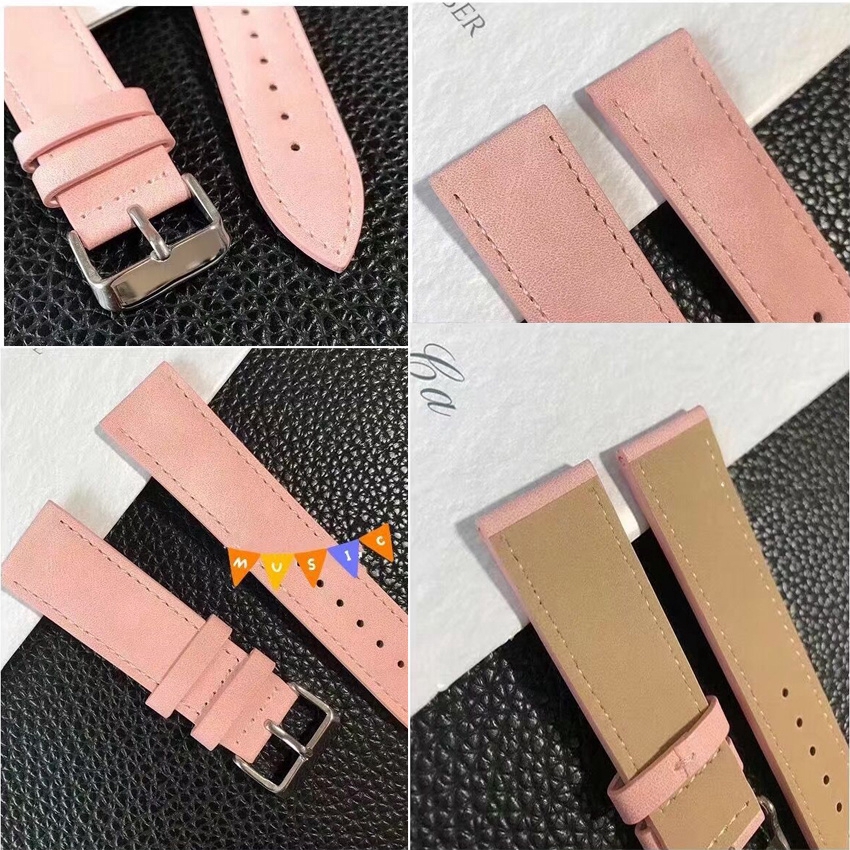 Dây Đeo Bằng Da Macrone Cho Đồng Hồ Thông Minh Apple Watch Series 7 6 SE 5 4 3 2 1 iWatch 45mm 44mm 41mm 42mm 40mm 38mm