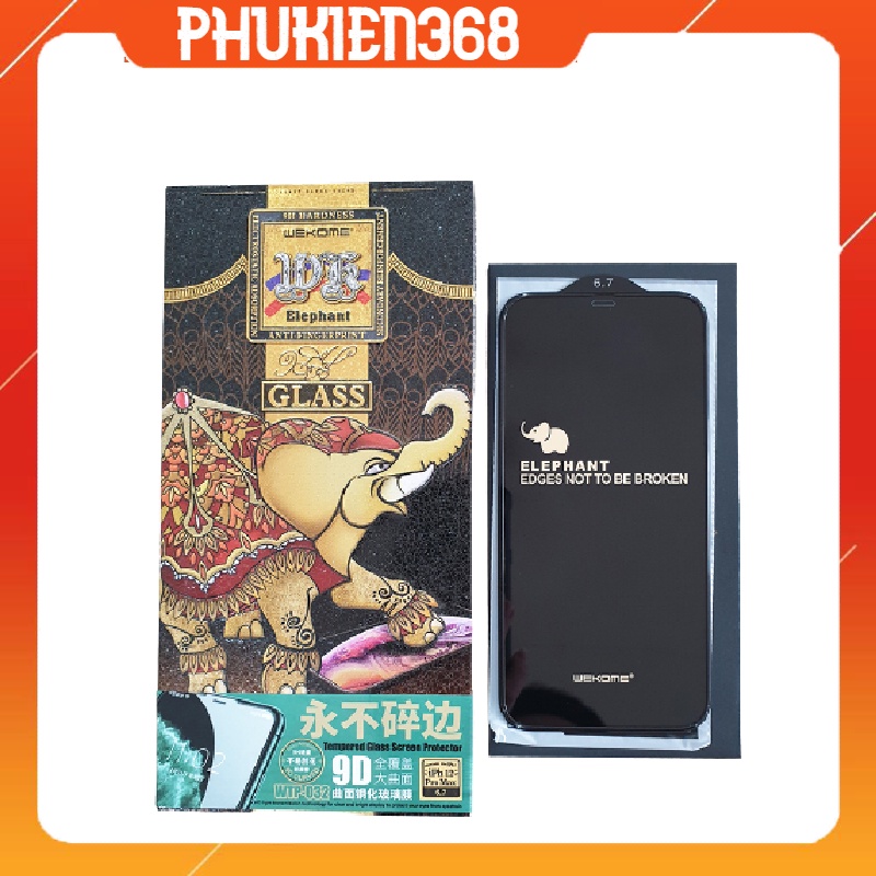 Kính cường lực, miếng dán màn hình điện thoại chính hãng WK chống vỡ cho iphone X/Xs/Xsmax,11/1pro/11promax